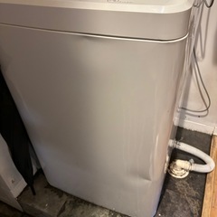 無印良品の洗濯機の画像