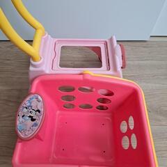 ミニーちゃんショッピングカートの画像
