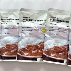 無印良品　非常食セット(備蓄ごはん、カレー、スープ)の画像