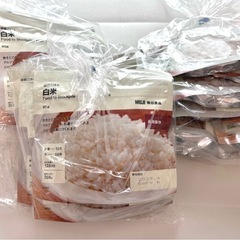無印良品　非常食セット(備蓄ごはん、カレー、スープ)の画像