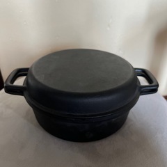 南部鉄器　パン焼き器　岩鋳　日本製の画像
