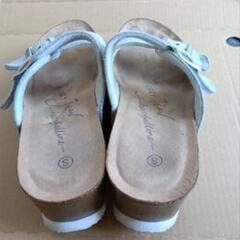 厚底サンダル　Sサイズ　グレーの画像