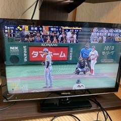 一人暮らし用　Hisense テレビの画像
