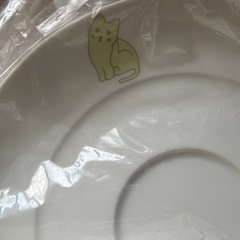 ノリタケ　ネコのティーカップ&ソーサーの画像