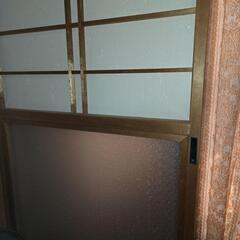 障子とガラスの建具　大４枚、小４枚セットの画像
