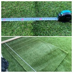 人工芝&防草シート&芝用両面テープの画像