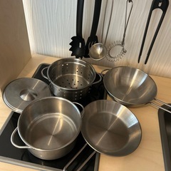 IKEAキッチンおままごと の画像