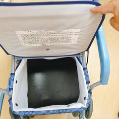 シルバーカー マーチA キズ・プラスチック割れ箇所あり   【こちらは店舗です。浜村鹿野温泉ICから3分 買取本舗 宮本リサイクル 営業時間9～19時 定休日水曜のみ←連絡できませんm(_ _)m】の画像