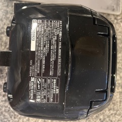【2015年製】象印 マイコン炊飯ジャー NL-BS05 3合炊き 黒厚釜の画像