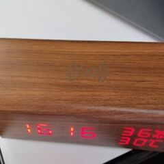 デジタル置き時計の画像