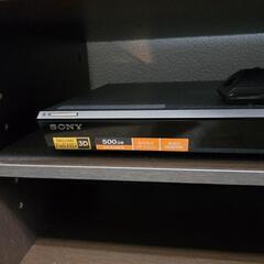 ブルーレイディスクレコーダーSONY　BDZ-E500の画像