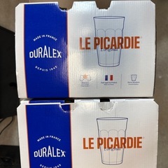 新品 DURALEX(デュラレックス) ピカルディ グラス 360ml 9個　idee 無印　カフェ　フランスの画像