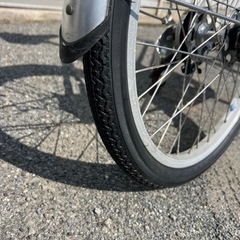 🉐371🉐バッテリー長持ち🉐🉐 パナソニック20インチ電動自転車🈹現車確認🉑の画像