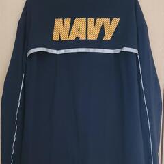 【米軍放出品、内層付き】U.S.NAVY 秋冬用トレーニング制服、上下着 (L)の画像