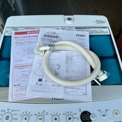 【動作保証あり】Haier ハイアール 2018年 JW-C55A-W 5.5kg 全自動洗濯機【管理KRS795】の画像
