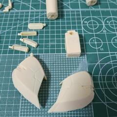 Hi-v ガンダム/ニュガンダム　レシン　キットの画像