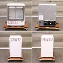 ≪zyt2404ジ≫ KIRIN 冷蔵ショーケース SANYO/サンヨー製 SMR-S36F 幅64cm 1995年製造 AC100V 簡易動作確認済 レトロ/キリンビール/ノベルティグッズ/中古厨房機器/宮城県仙台市 70815-01の画像