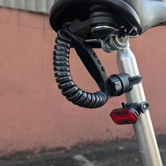 ほとんど乗ってません　ESR PURSUER(パーサー) LC　カギ・ライト付きの画像