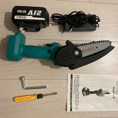 【未使用】Elikliv 充電式チェーンソーの画像