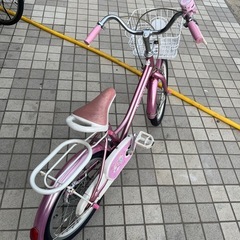 マイメロディー　18インチ子供用　自転車
の画像
