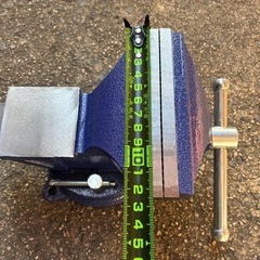 鋳鉄製万力　ベンチバイス　卓上バイス　の画像