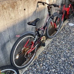 自転車不具合ありの画像