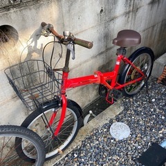 自転車不具合ありの画像