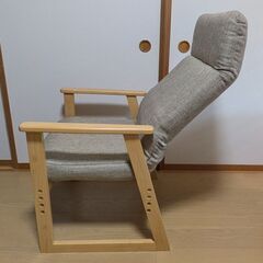 リクライニングチェア アーム chair 肘掛け椅子 折りたたみ イス いすの画像