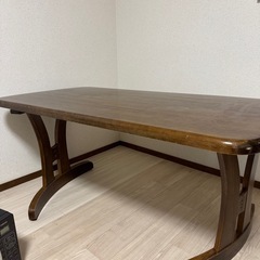 【無料】ダイニングテーブル150×80の画像