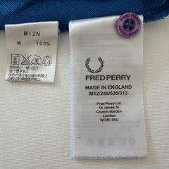 Fred Perry ポロシャツ　英国製の画像