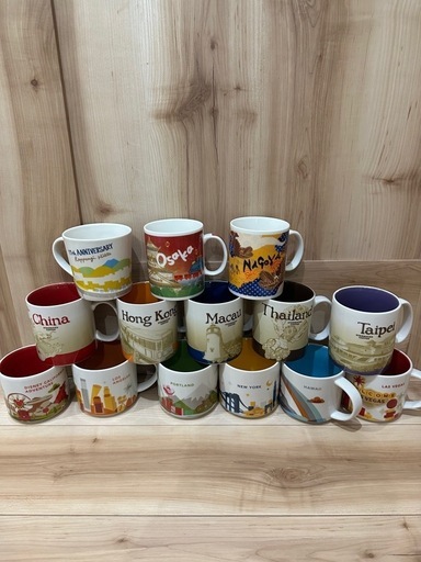 早い者勝！レア！コレクター必見】スターバックス ご当地マグカップ14個まとめ売り