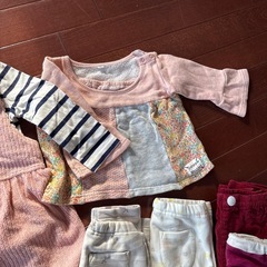 女の子　ベビー服　80まとめの画像