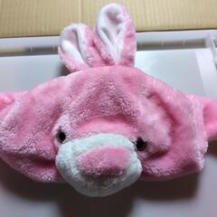 ピンク　ウサギ　かぶりものの画像