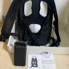 KLIFE ペルチェ冷却リュック　3つ冷却ブレートペルチェ素子 30000mAh大容量バッテリー付き 強弱モード空調冷却服の画像
