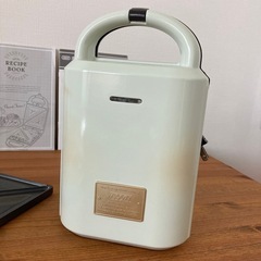 TOFFY ホットサンド&ワッフルメーカー アッシュホワイトの画像