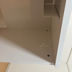白　テーブル　化粧台の画像