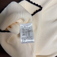 美品【OPAQUE】リブニット7部丈の画像