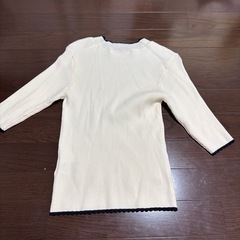 美品【OPAQUE】リブニット7部丈の画像