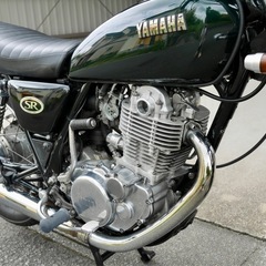 キャブ最終の最終モデル 8,970km SR400 RH01J 3型　ヤマハ　400cc SR 旧車　車体　キャブ　実働　YAMAHA 書類あり　和歌山　の画像