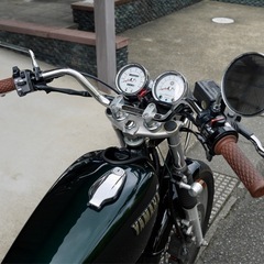 キャブ最終の最終モデル 8,970km SR400 RH01J 3型　ヤマハ　400cc SR 旧車　車体　キャブ　実働　YAMAHA 書類あり　和歌山　の画像
