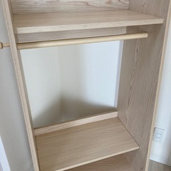 ハンガーラック　子供　衣装棚　の画像