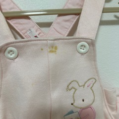 ❗️お値下げ❗️ファミリア  80cm サロペットロンパースの画像