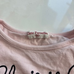 女の子　Tシャツ 130だけど小さめ2枚セットの画像