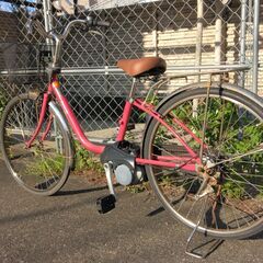 パナソニック　２６インチの自転車です。内装３段ギア付です。の画像