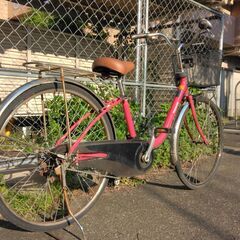 パナソニック　２６インチの自転車です。内装３段ギア付です。の画像