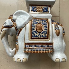 象さん★植木鉢置き　置物