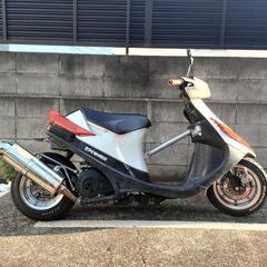 セピアZZキャブ仕様 太足化 アドレス125sスワップ　ボアアップ162ccコンプリートエンジンの画像
