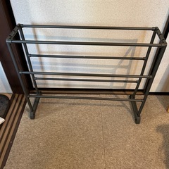 くシューズラックの画像