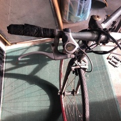 クロスバイク、自転車、難ありの画像