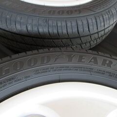 ★14インチ　4.5J　＋45　4H-100　GOODYEAR 165/65-14　1週間使用の極上品★の画像